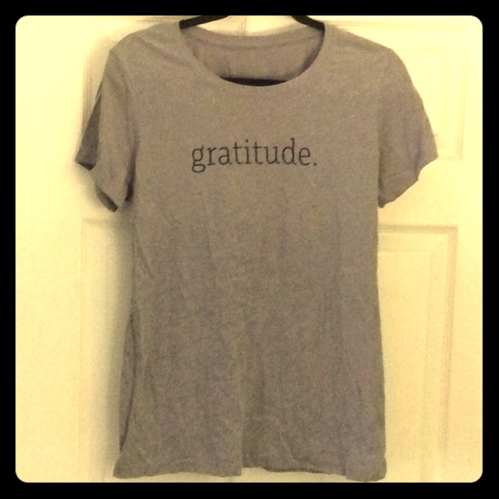 Gratitude. Tee